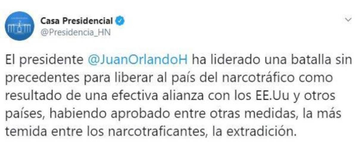 Juan Orlando Hernández niega acusaciones de narcos de haberle financiado campaña