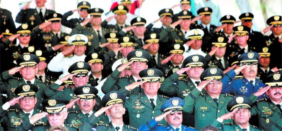 Honduras cuenta con un oficial por casi 10 efectivos en las FFAA