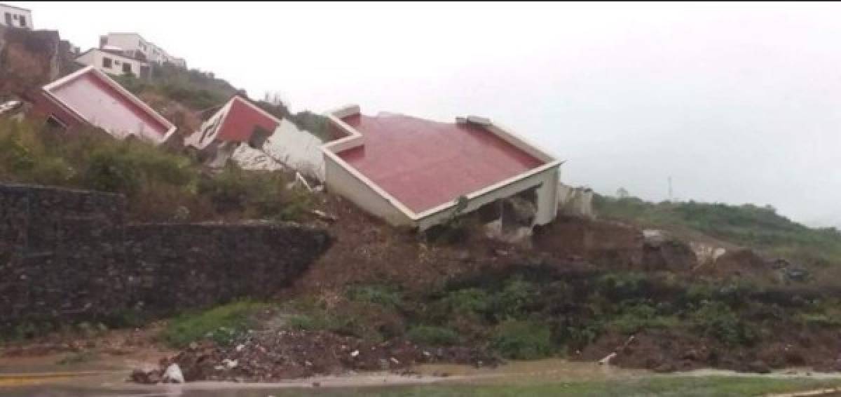 LLuvias dejan leves emergencias en Honduras