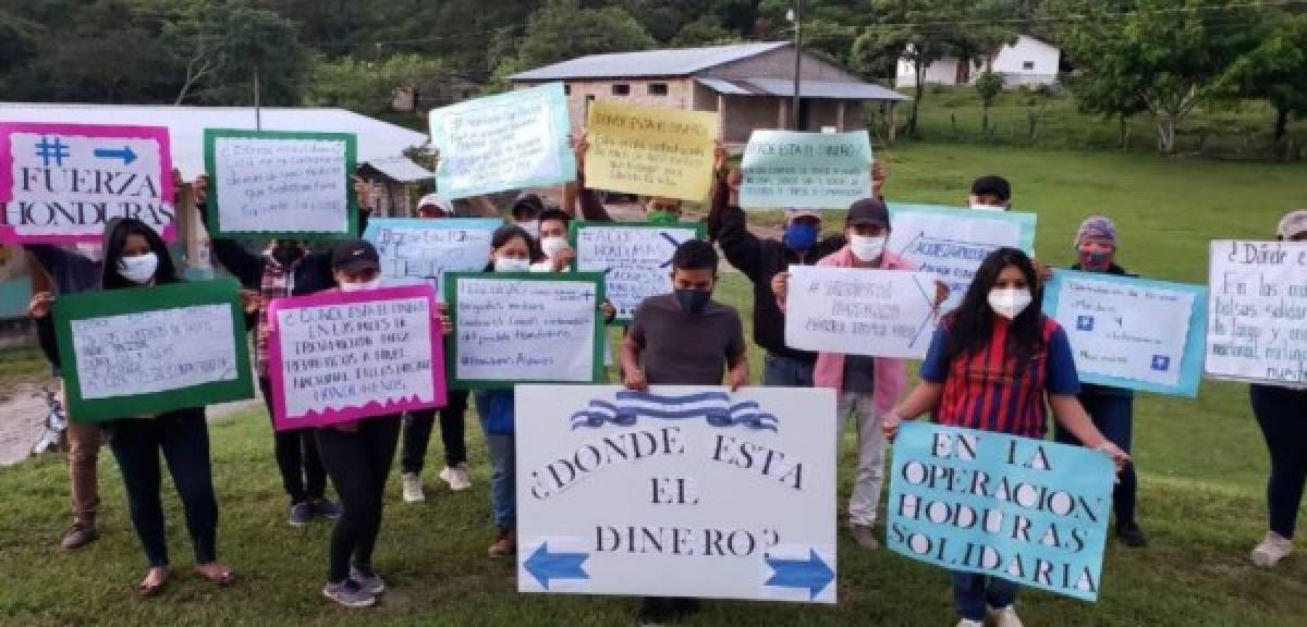 #AquíestáHonduras, la respuesta a la pregunta viral '¿Dónde está el dinero?' (FOTOS)