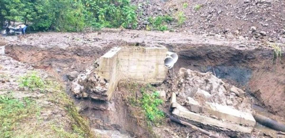 Lugares que se convirtieron en zona de riesgo por derrumbes tras tormentas que azotaron Honduras (FOTOS)