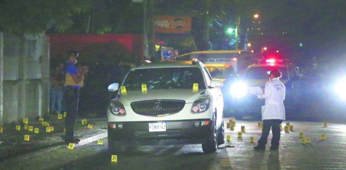 Con más de cien disparos asesinan a dos hombres en San Pedro Sula