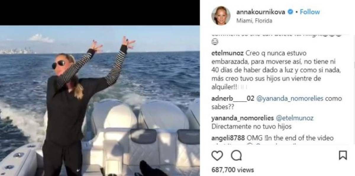 Anna Kournikova desata la furia de sus fans tras reaparecer delgada en Instagram