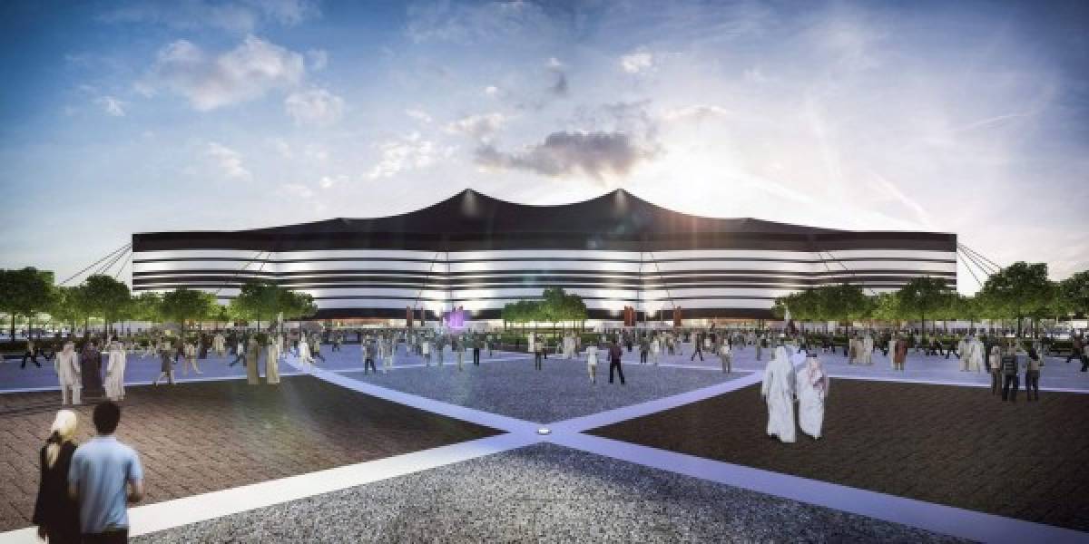 Qatar presenta espectacular estadio para semifinal del Mundial 2022