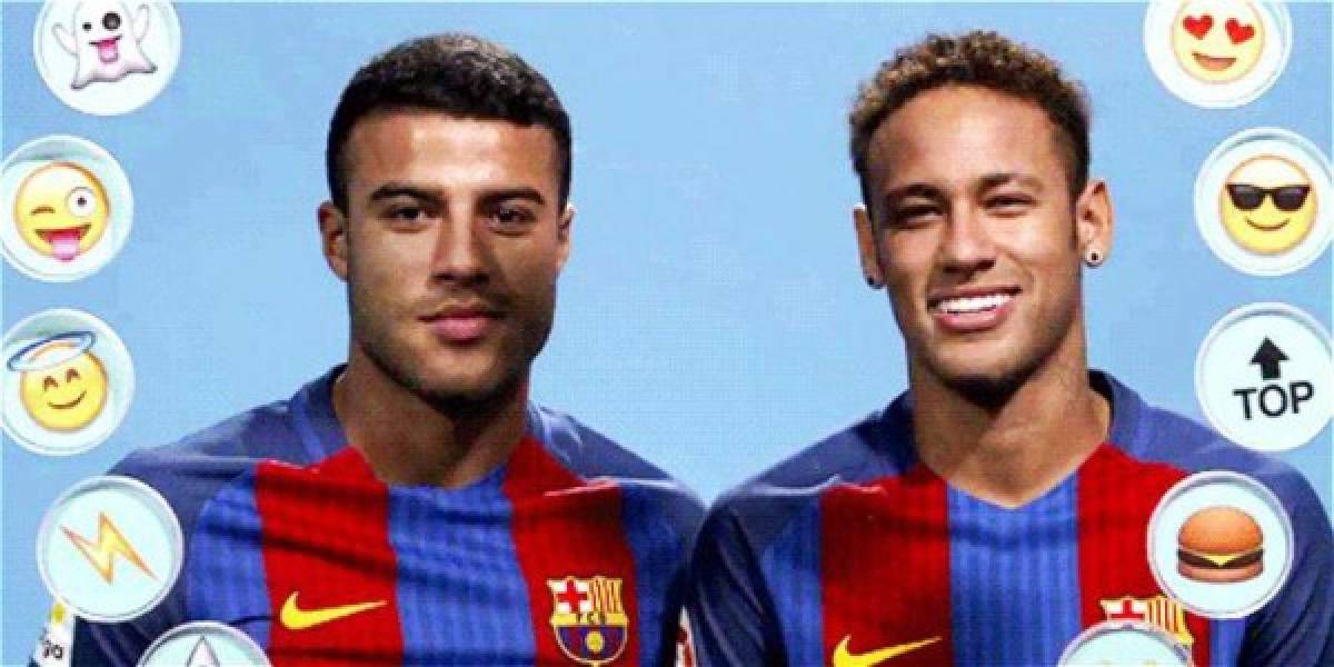 Neymar y Rafinha comparan a sus compañeros del FC Barcelona con emojis