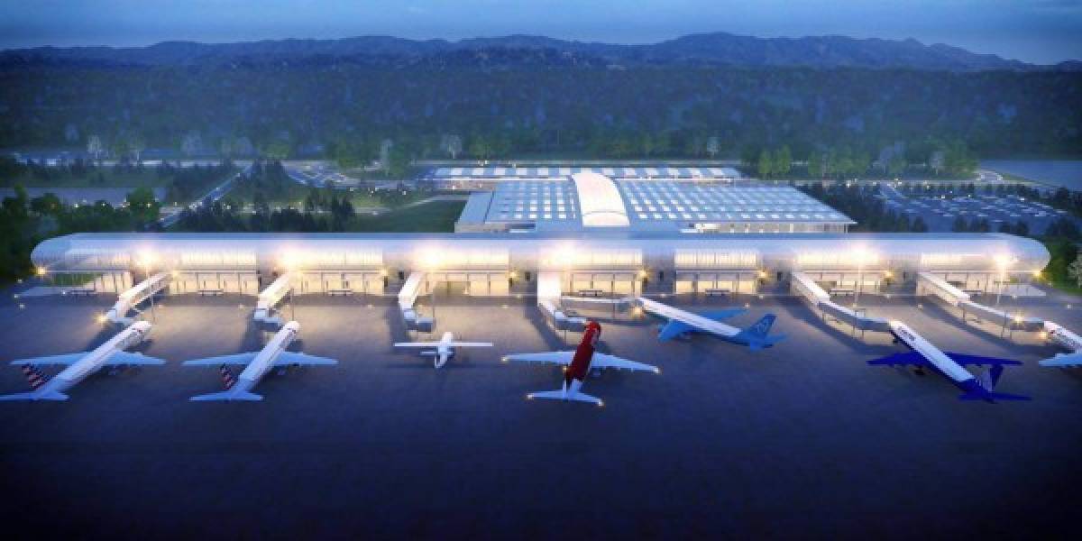 Así lucirá el aeropuerto internacional de Palmerola en el año 2019