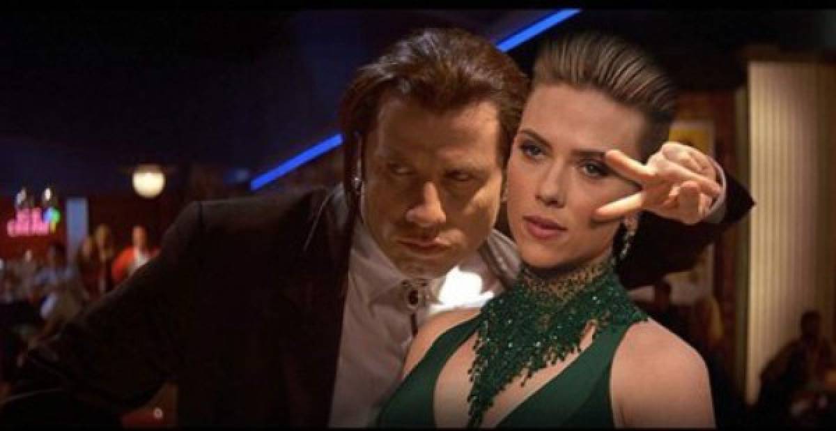Memes de la mano larga de John Travolta a Scarlett Johannson