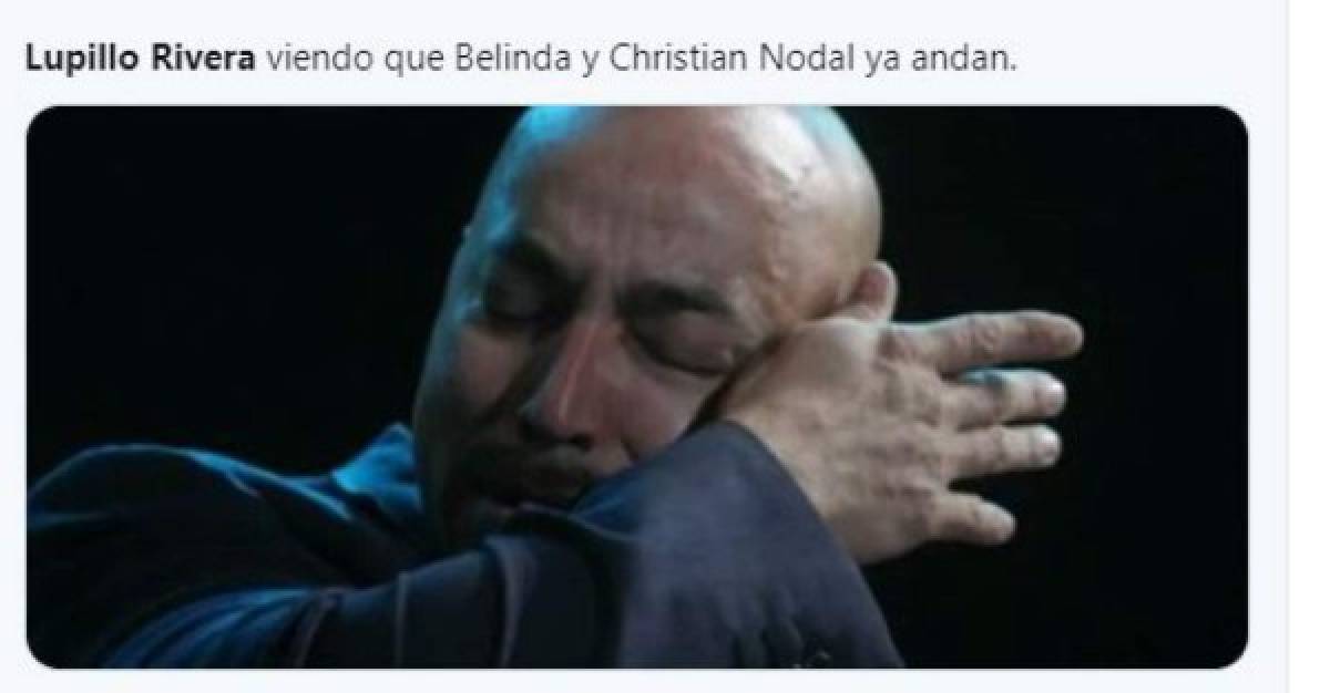 Los memes contra Lupillo Rivera por el romance de Belinda y Christian Nodal