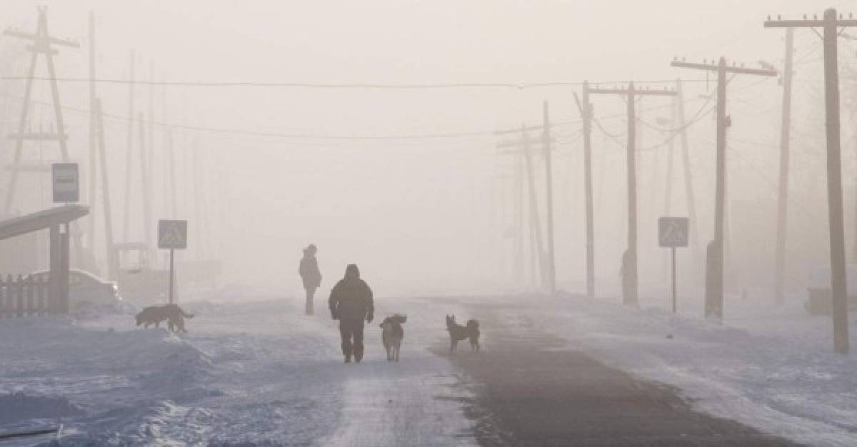 Así es el mercado más frío del mundo en Yakutsk una ciudad de Sajá en Rusia