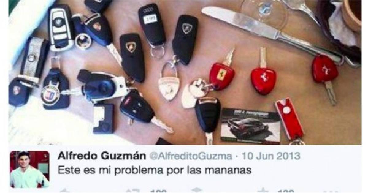 FOTOS: Mesas de dinero y hasta animales exóticos, así son los lujos del hijo de 'El Chapo' Guzmán