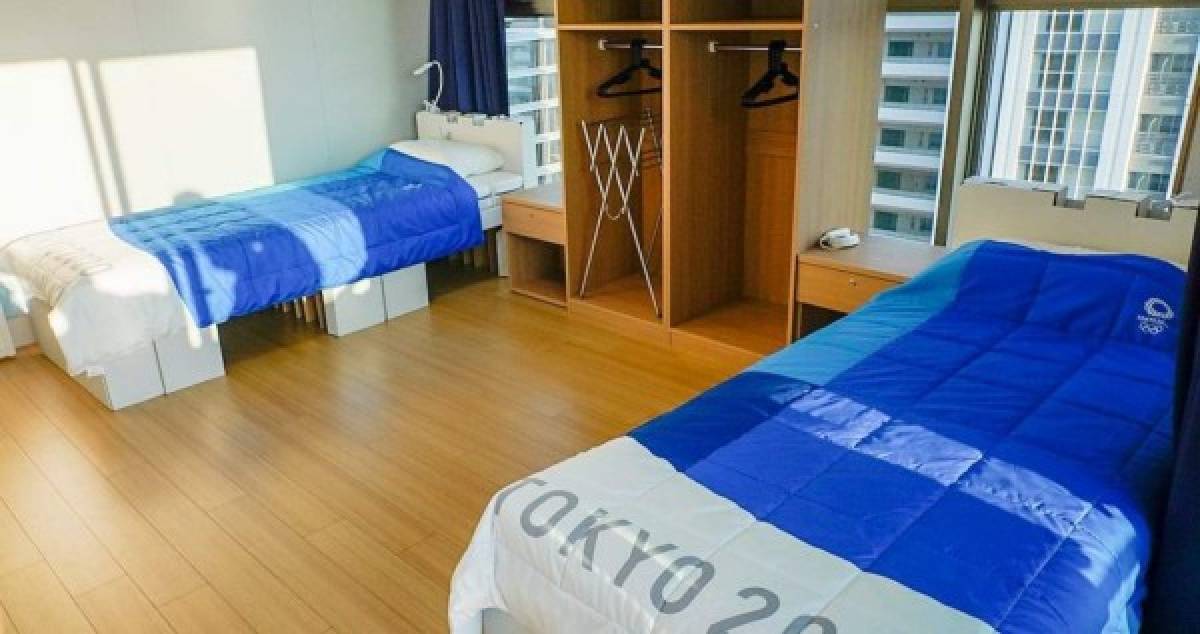 FOTOS: Las camas 'antisexo' con las que buscan evitar contagios de covid en Tokio 2021