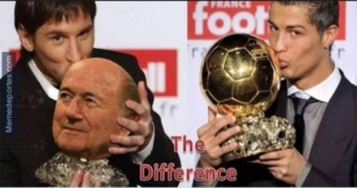 Los mejores memes que nos dejó el quinto Balón de Oro para Cristiano Ronaldo