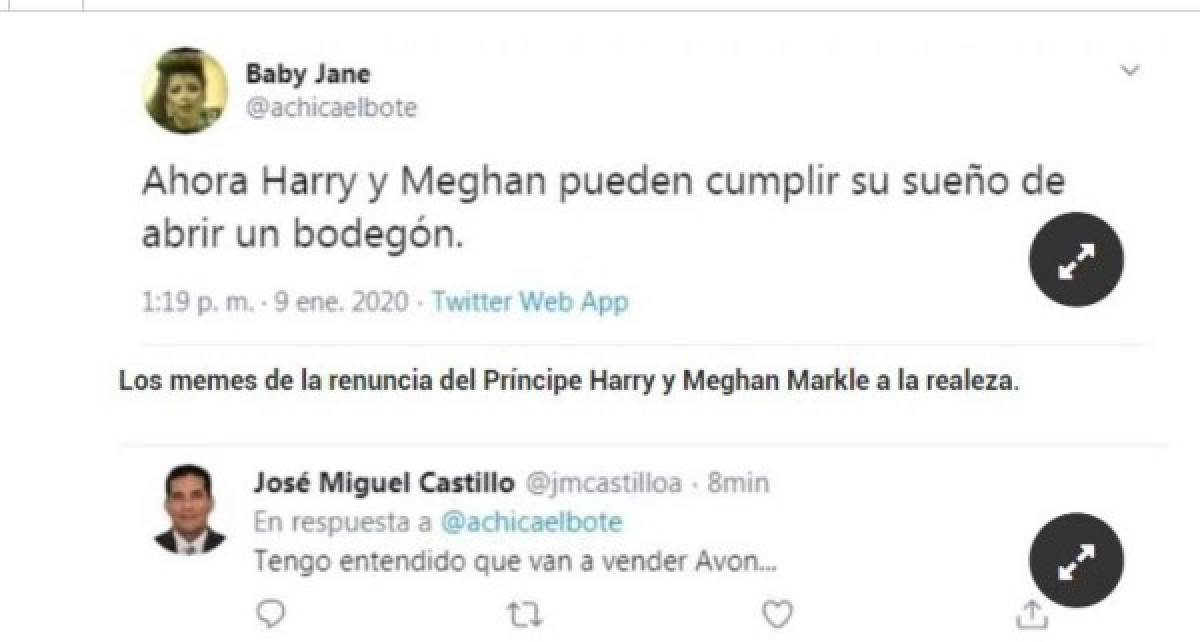 Los 'ácidos' memes tras la renuncia de Meghan y Harry