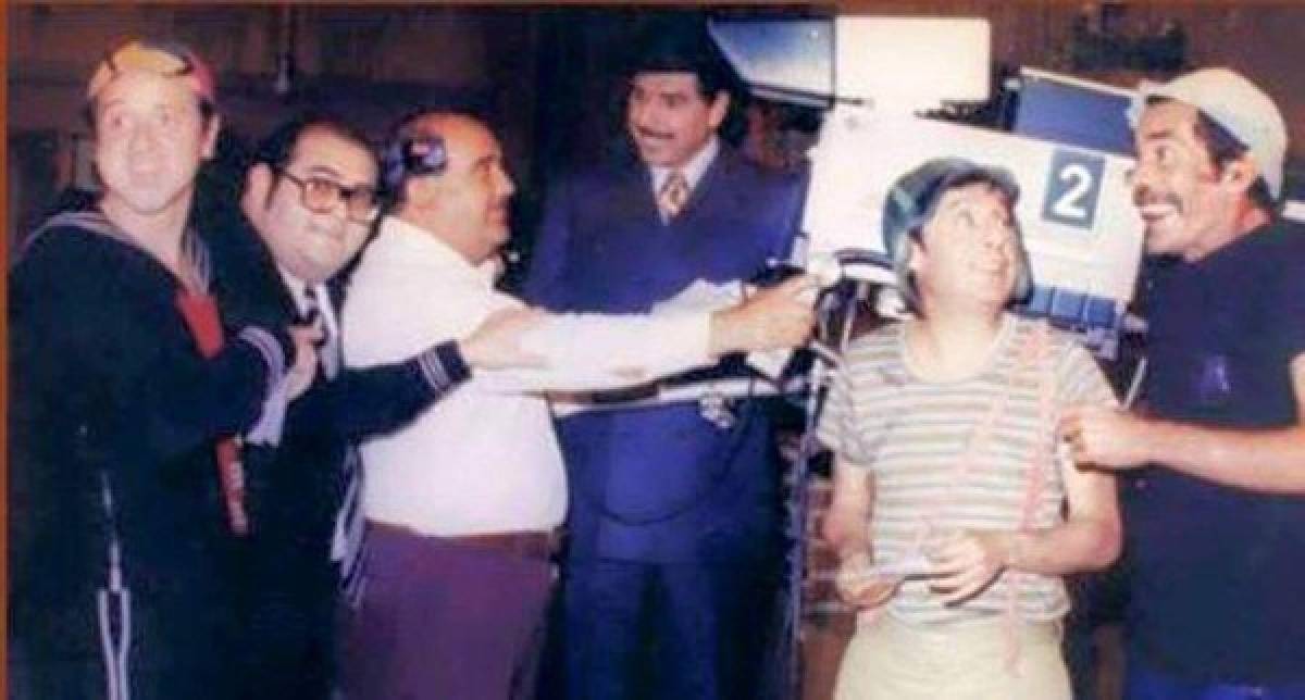 Fotos inéditas de los personajes de El Chavo del Ocho