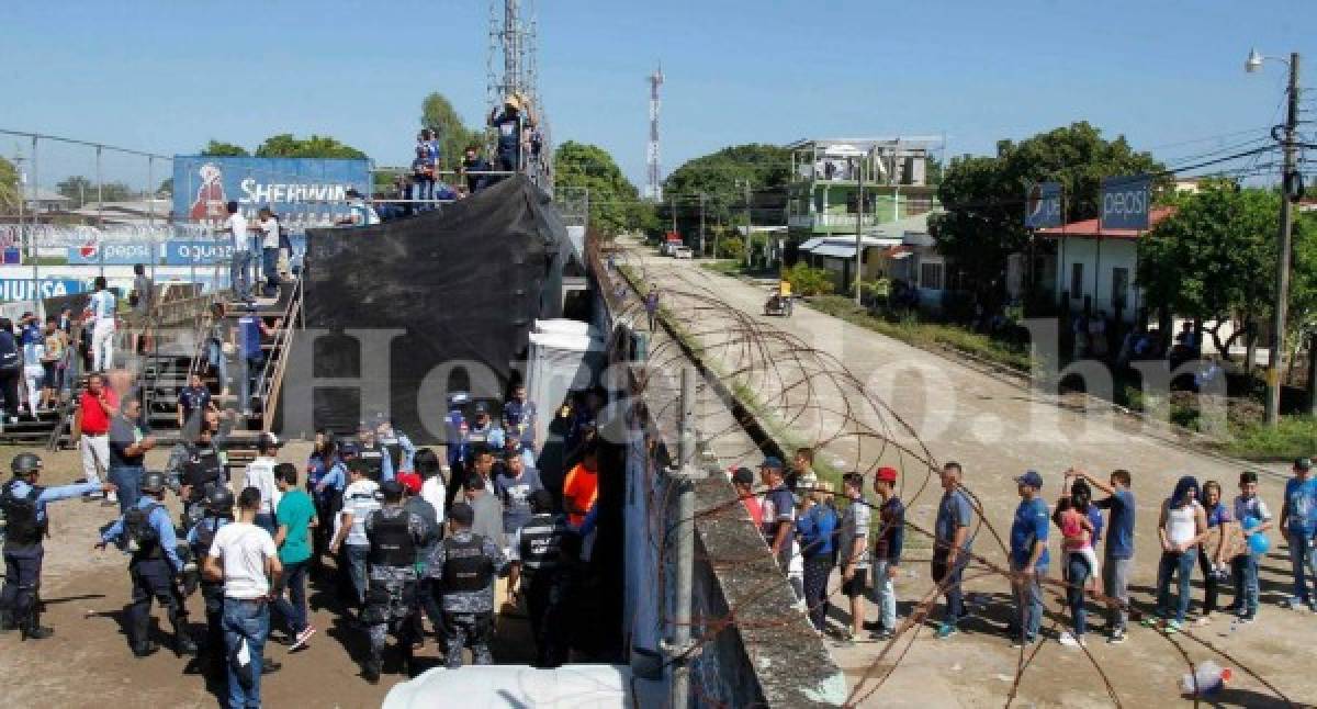 Final Platense-Motagua: Los hinchas del Ciclón no caben en el coloso porteño