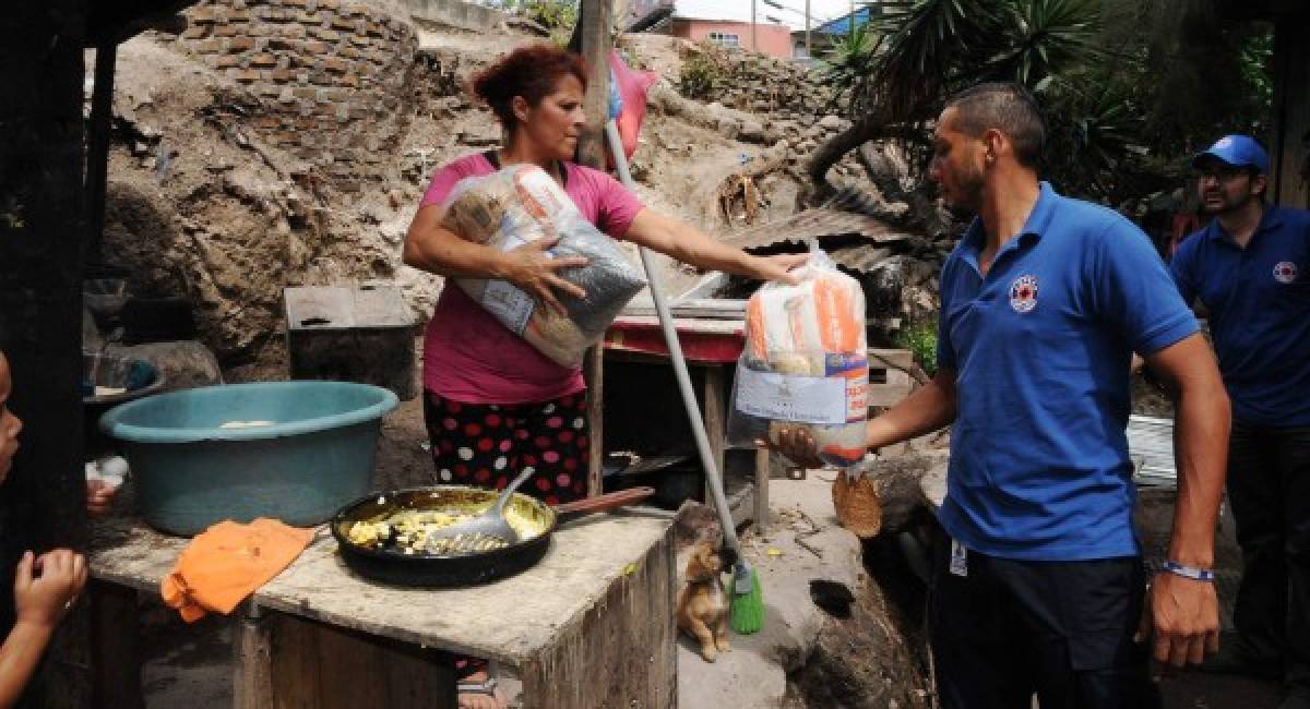 Pobladores de Tegucigalpa se resisten a abandonar zonas de riesgo