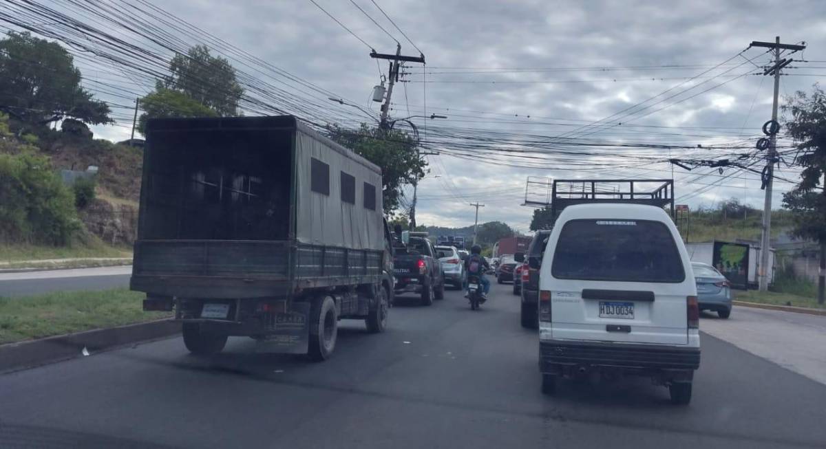 Ambiente previo a la elección del fiscal en Honduras: calles cerradas, baja circulación en el anillo periférico y edificios militarizados