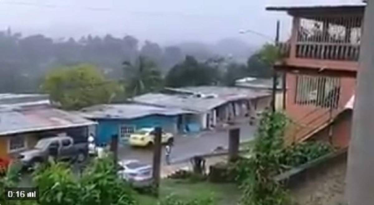 VIDEO: Huracán Otto desploma casas en Panamá