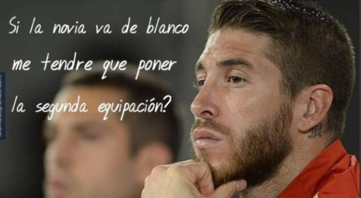 Los memes más divertidos de la boda de Sergio Ramos y Pilar Rubio  