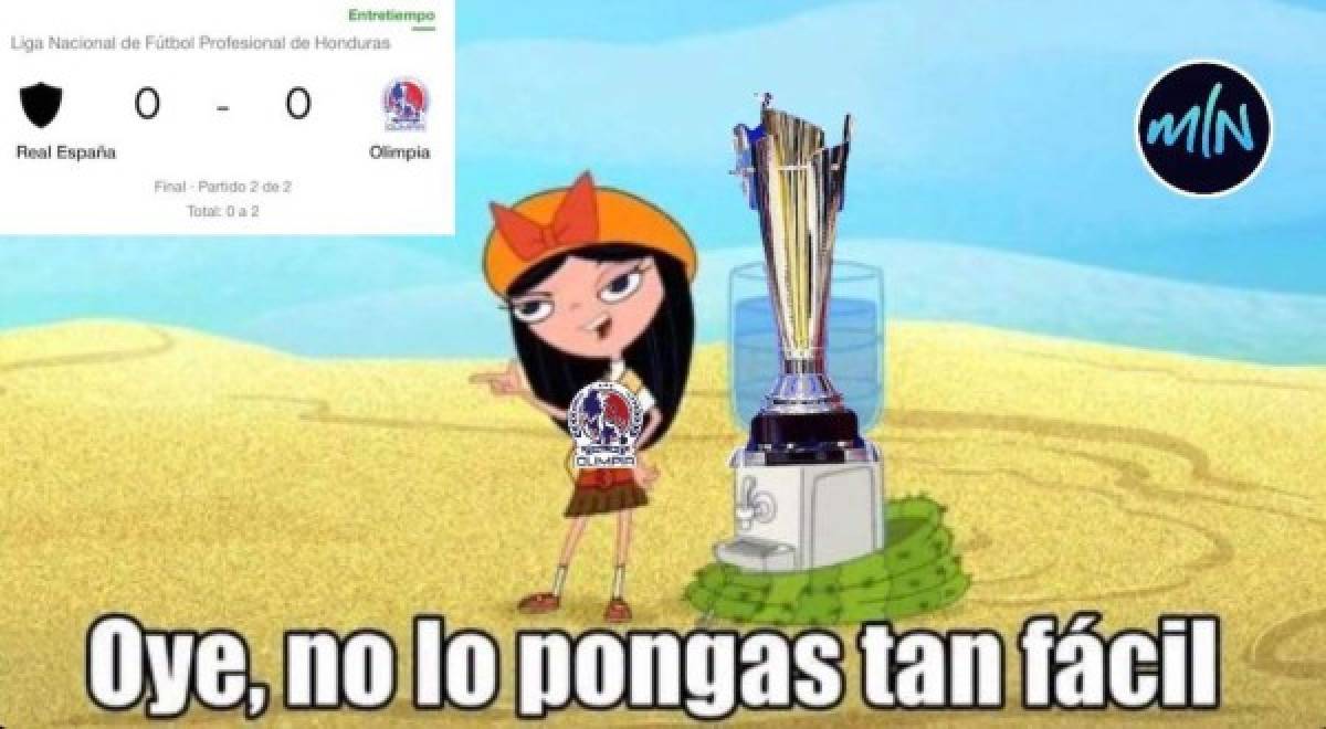 Crueles memes destrozan a Real España tras perder la final ante Olimpia