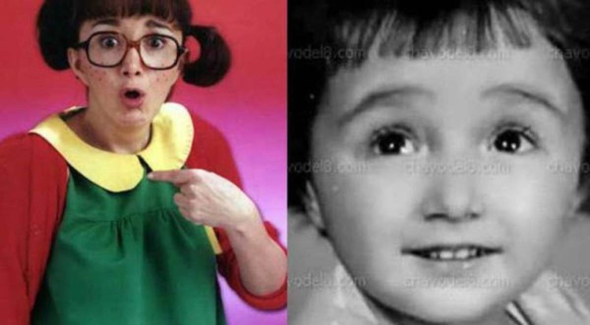 Así eran los personajes del Chavo del 8 cuando eran niños