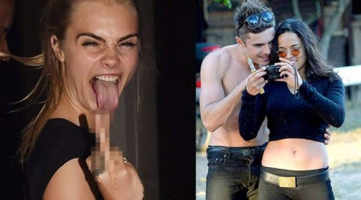 Cara Delevigne hablá sobre le romance de Michelle Rodriguez y Zac Efron