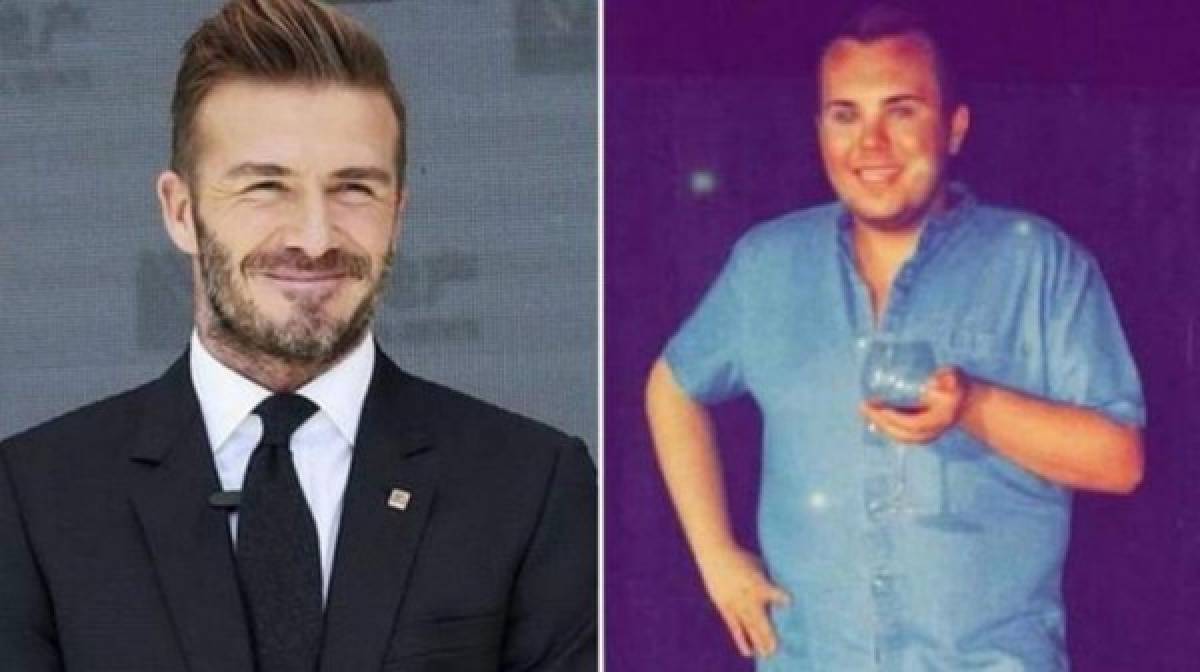 Joven gasta una fortuna por parecerse a David Beckham