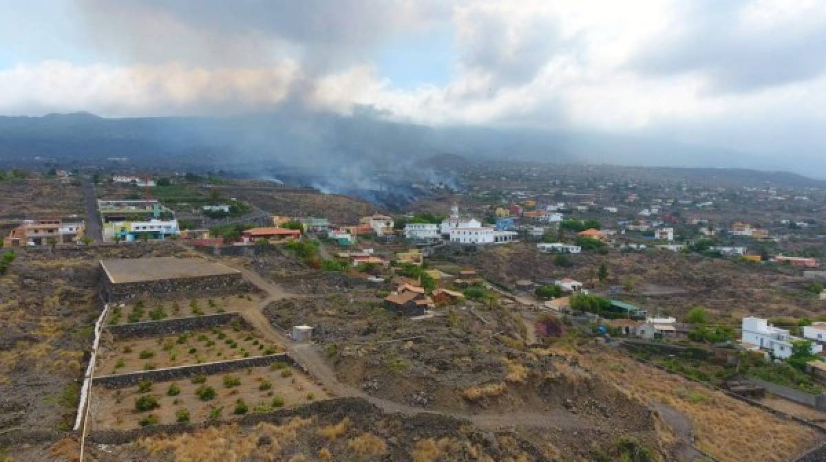 Imágenes desoladoras de la erupción del volcán de La Palma, España