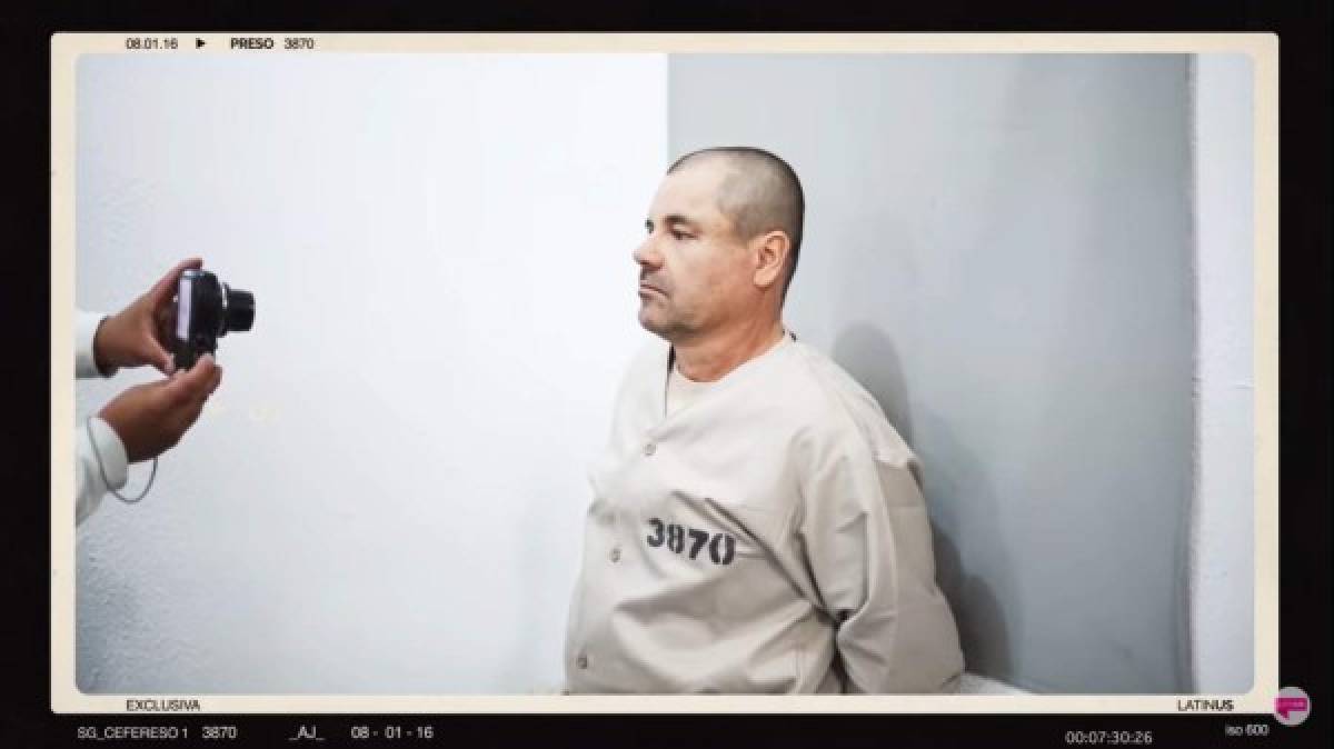 Fotos inéditas del ingreso de 'El Chapo' a penal de Altiplano en 2016