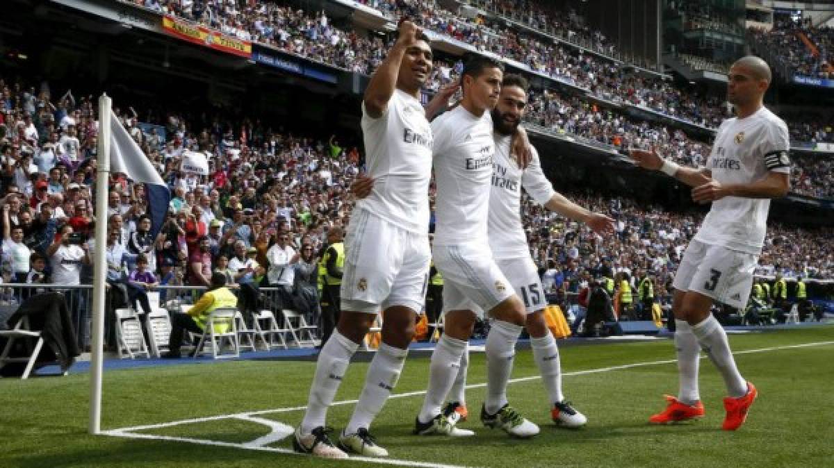 Los suplentes del Real Madrid golean al Eibar 4-0 para presionar al Barça  