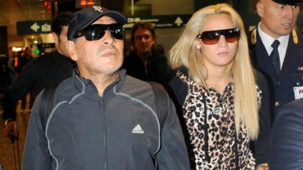 Maradona levanta denuncia contra novia tras confuso video