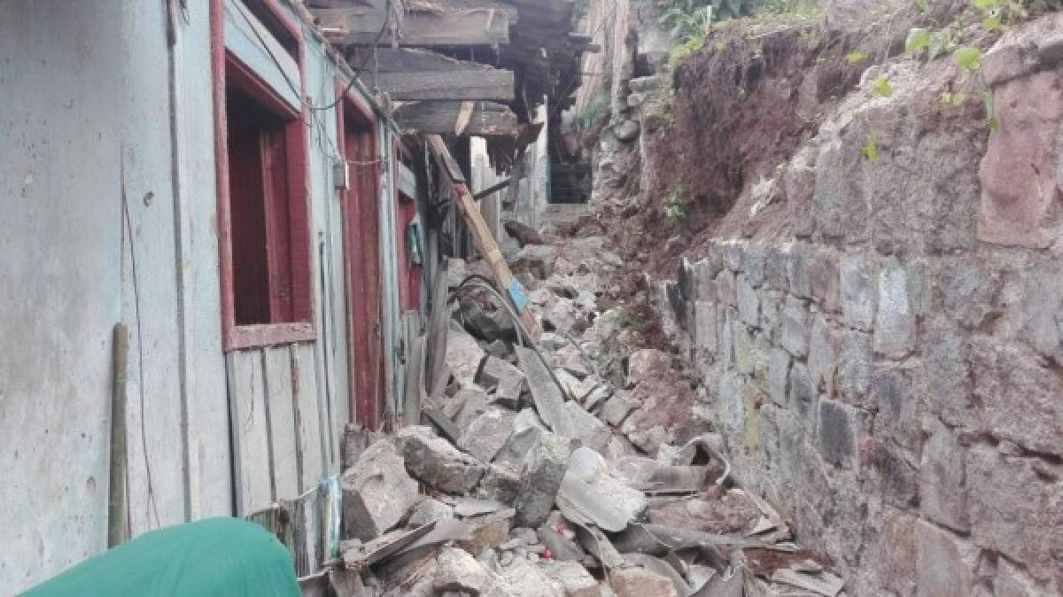 Buscan coordinar las atenciones de daños por lluvias en la capital de Honduras