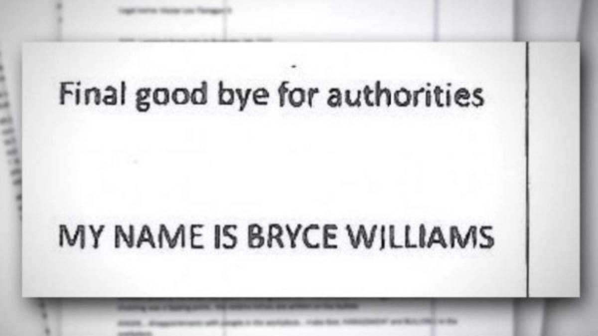 La carta suicida que Bryce Williams quiso que trascendiera