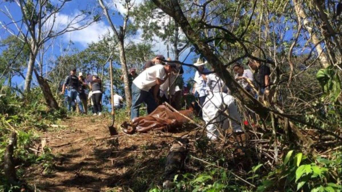 Encuentran tres cadáveres carbonizados en Peña Blanca, Cortés