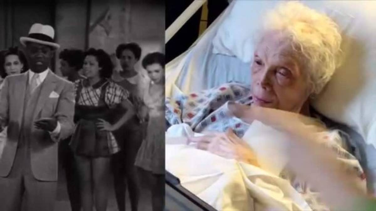 Bailarina, de 102 años, se ve a sí misma bailar por primera vez