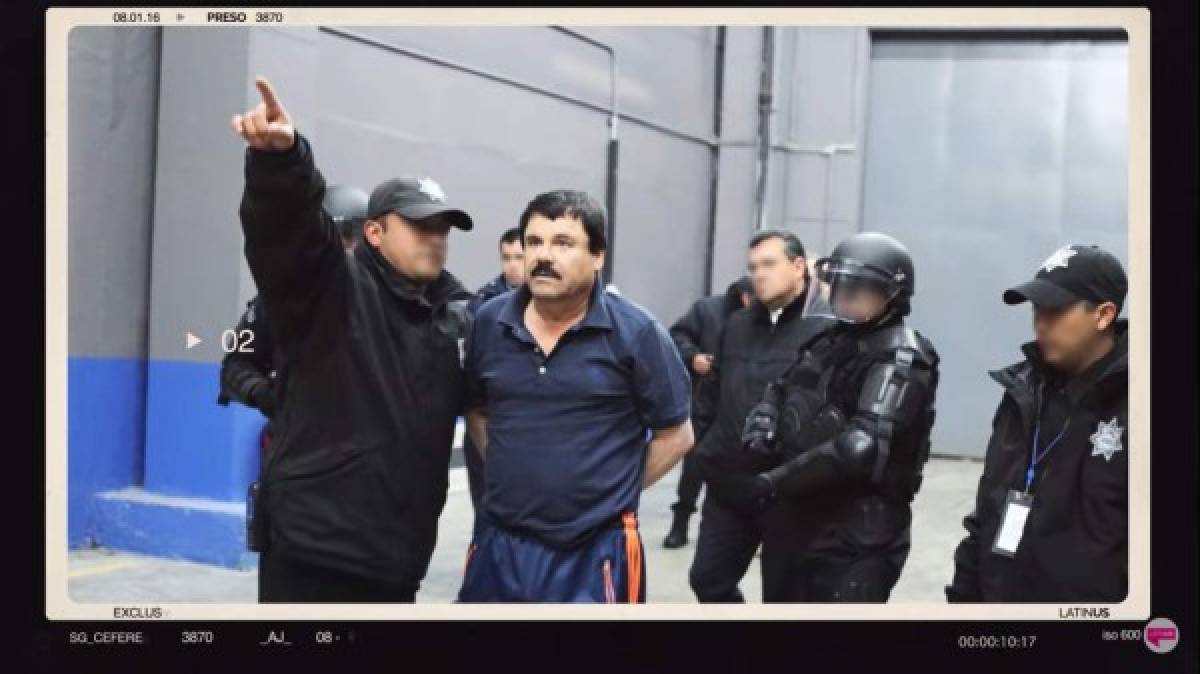 Fotos inéditas del ingreso de 'El Chapo' a penal de Altiplano en 2016