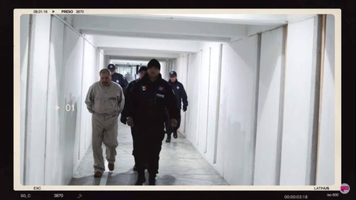 Fotos inéditas del ingreso de 'El Chapo' a penal de Altiplano en 2016