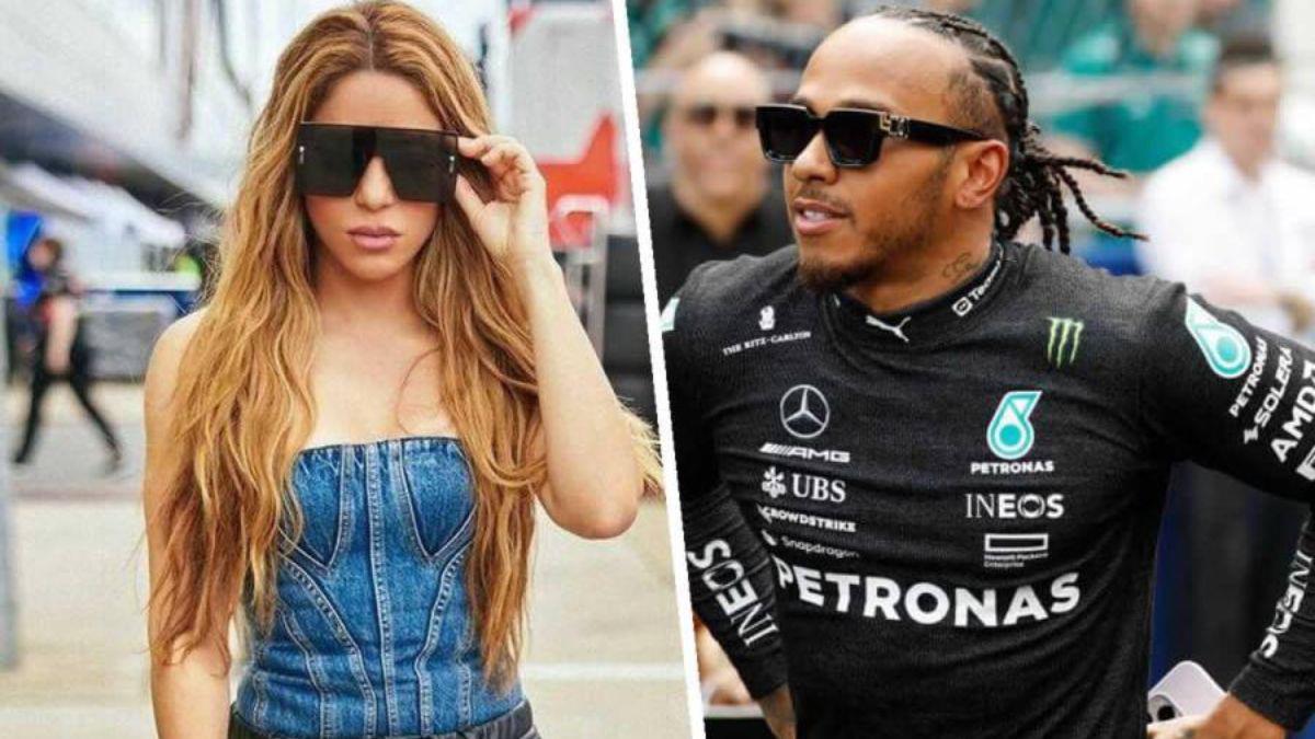 No la quiere ver: ¿Por qué Lewis Hamilton está furioso con Shakira?