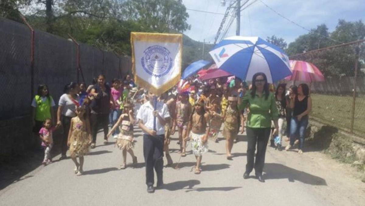 Escuelas conmemoran épica hazaña del cacique Lempira