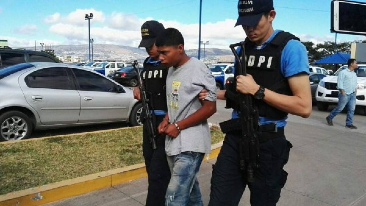 Capturan a integrante de la Pandilla 18 por el asesinato de una menor de 14 años en la colonia Nueva Suyapa