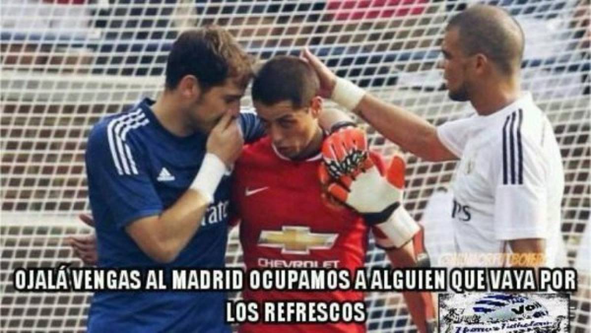 Los memes por el fichaje del Chicharito al Real Madrid