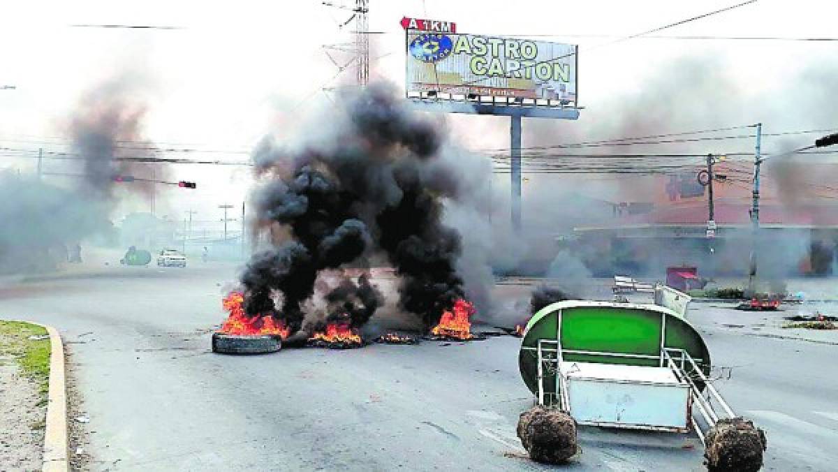Destrucción, saqueos, quemas y tomas de la Alianza en el norte de Honduras