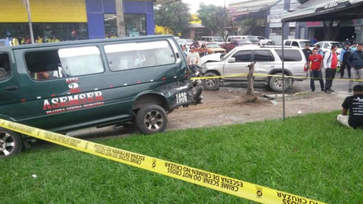Niña de dos años muere en accidente en San Pedro Sula
