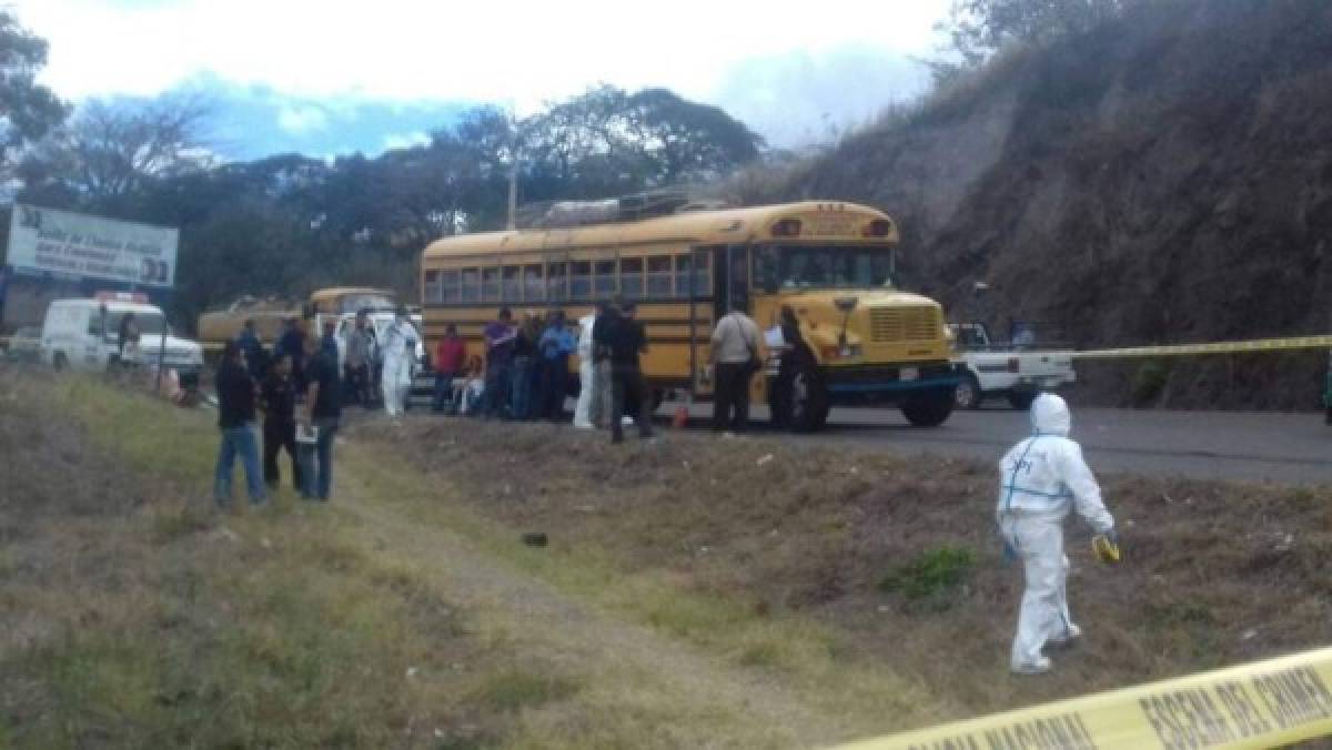 Honduras: Pasajero mata a supuesto ladrón que intentó asaltar un bus interurbano