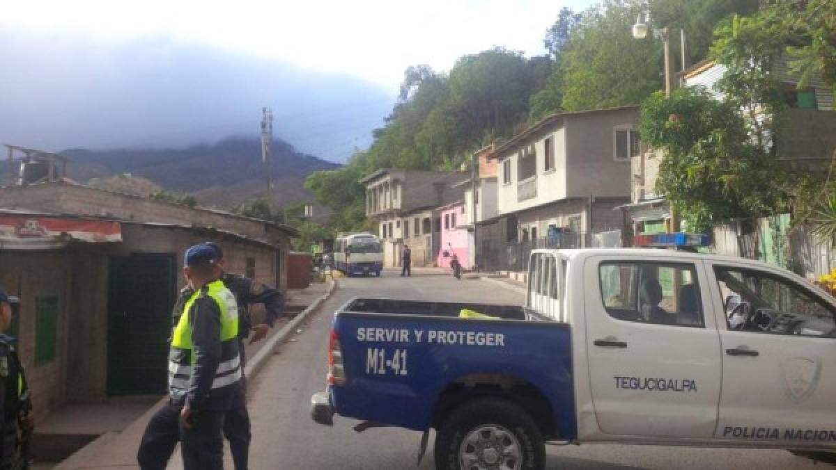 Tres muertos en asalto a rapidito de ruta Suyapa-Mercado