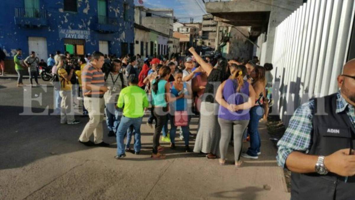 Zafarrancho en el centro de Tegucigalpa entre policías municipales y vendedores