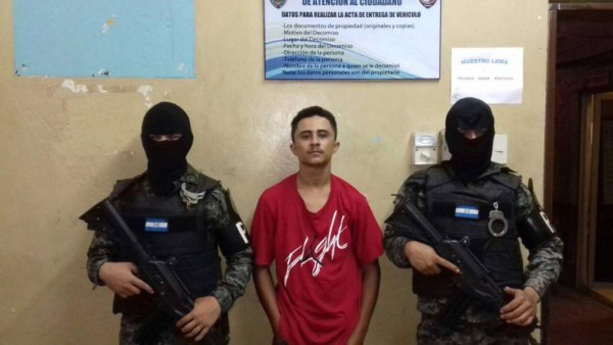 Honduras: Capturan a supuesto 'banderín' de banda de sicarios en El Progreso