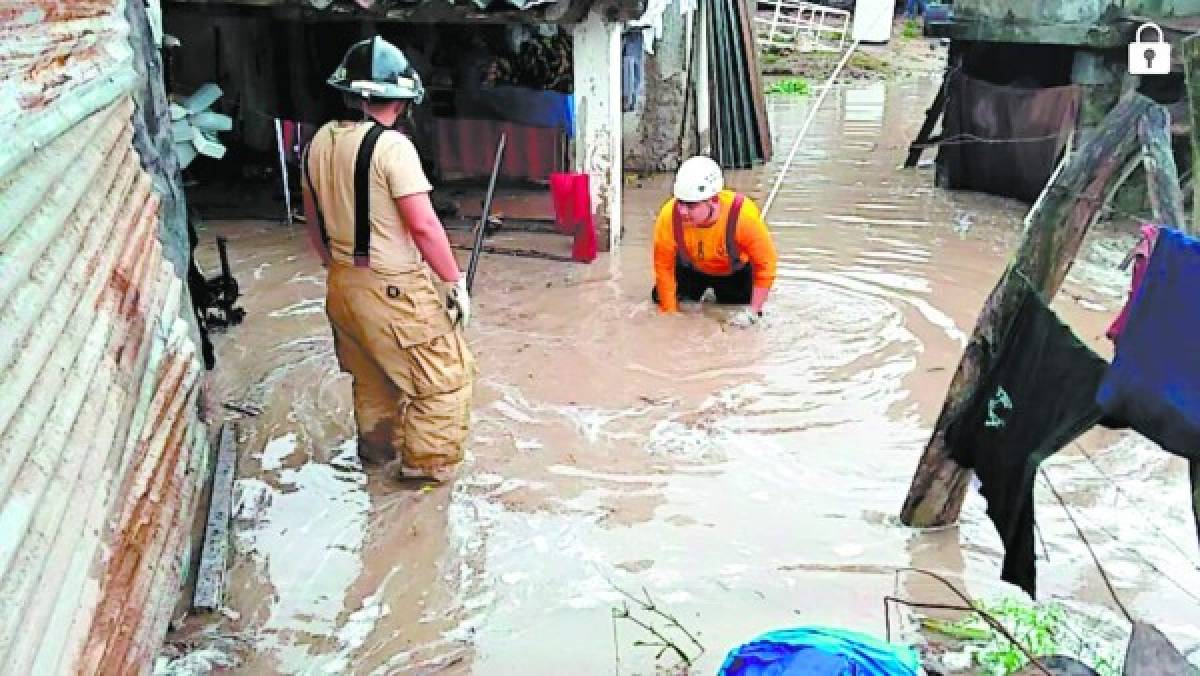 Desbordamiento de ríos mantiene bajo alerta cinco municipios del sur de Honduras