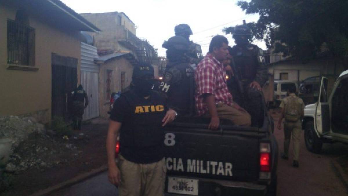 Al menos 20 capturas en operación 'Cazador' realizada en la capital de Honduras