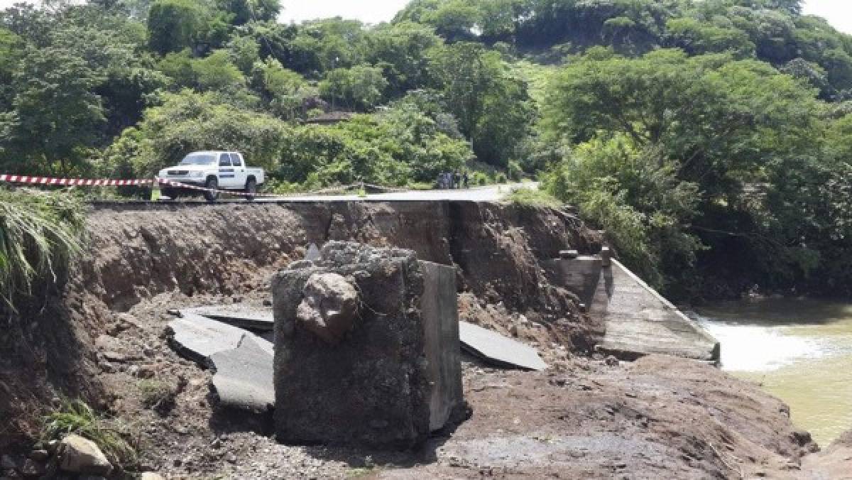 Honduras: Inician reparación de carretera del sur